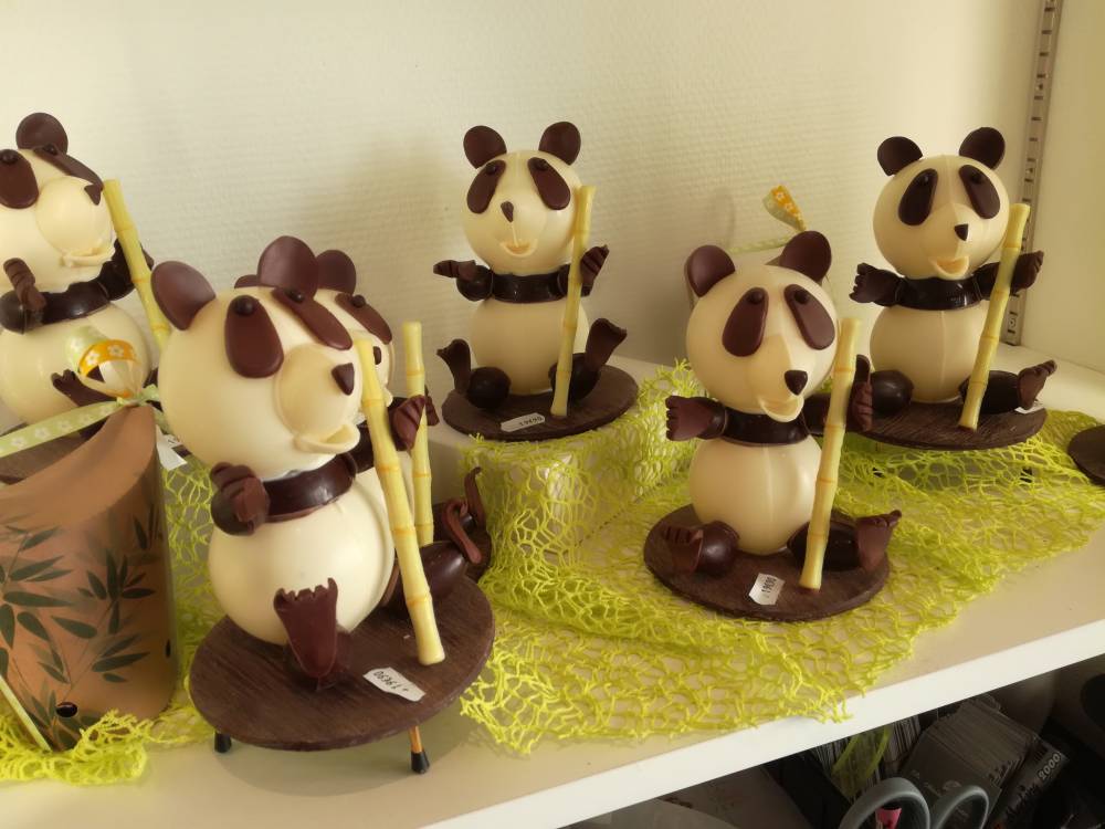Chocolat Pâques Bayeux (14) Les Pandas